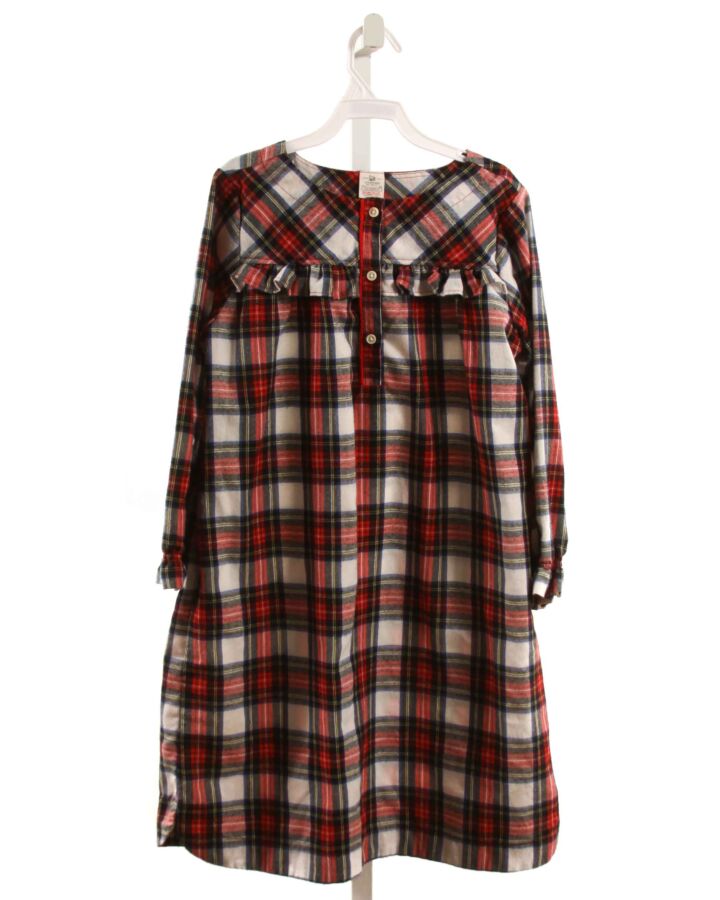 CREWCUTS  RED FLANNEL PLAID  LOUNGEWEAR