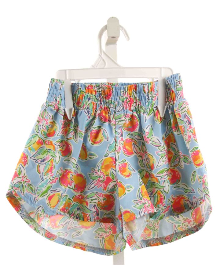 AZARHIA  ORANGE  PRINT  SHORTS