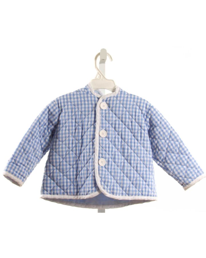 BAILEY BOYS  BLUE  PLAID  OUTERWEAR