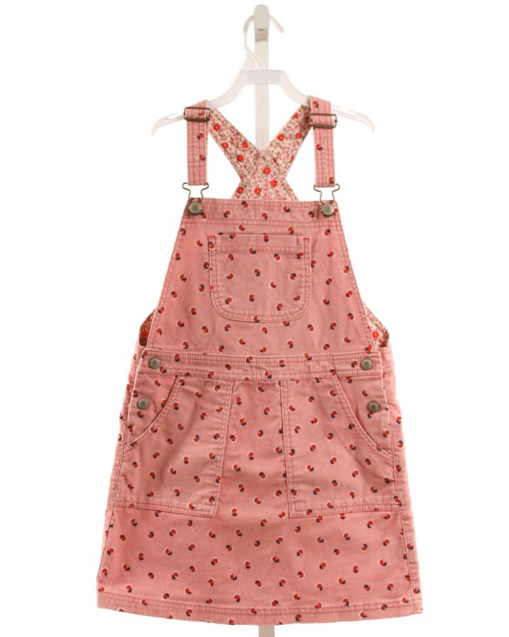 MINI BODEN  PINK CORDUROY FLORAL  DRESS