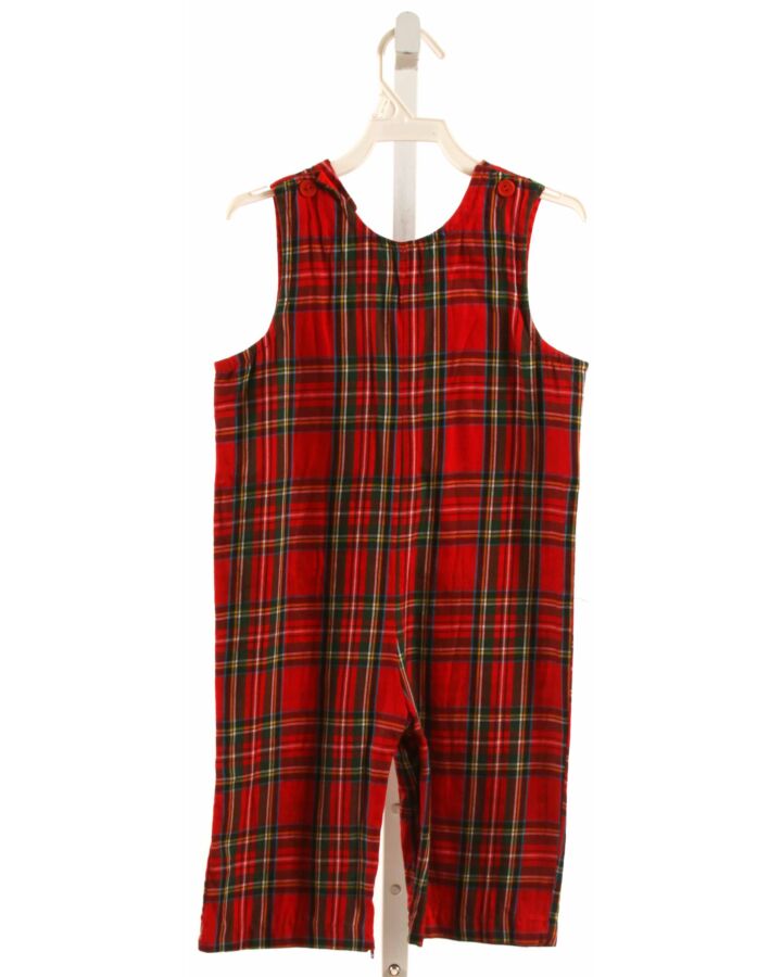 FUNTASIA TOO  RED  PLAID  LONGALL