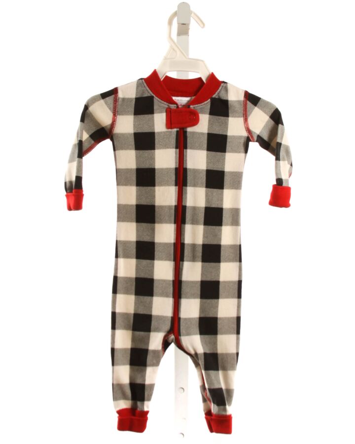 HANNA ANDERSSON  BLACK  CHECK  LOUNGEWEAR