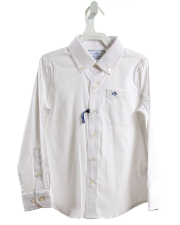 SOUTHERN TIDE  WHITE    DRESS SHIRT