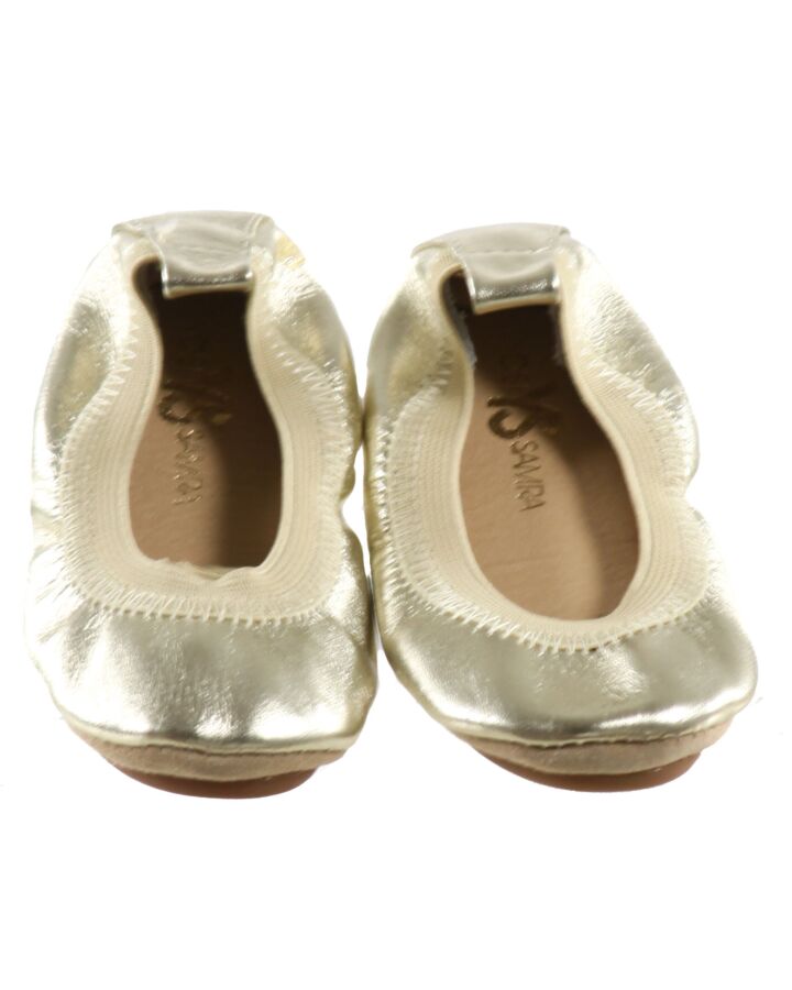 YOSI SAMRA GOLD DRESS SHOES  *NWT SIZE TODDLER 5