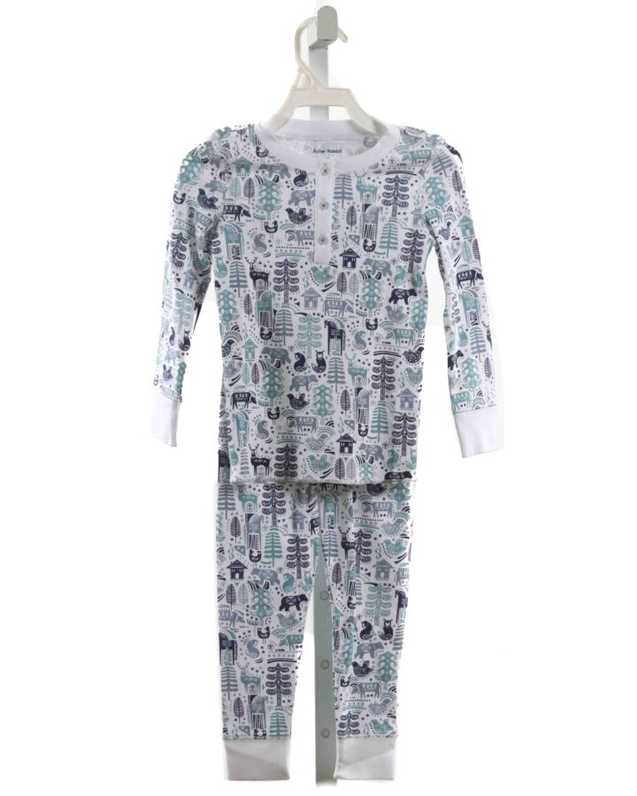 ROBERTA ROLLER RABBIT  BLUE  PRINT  LOUNGEWEAR