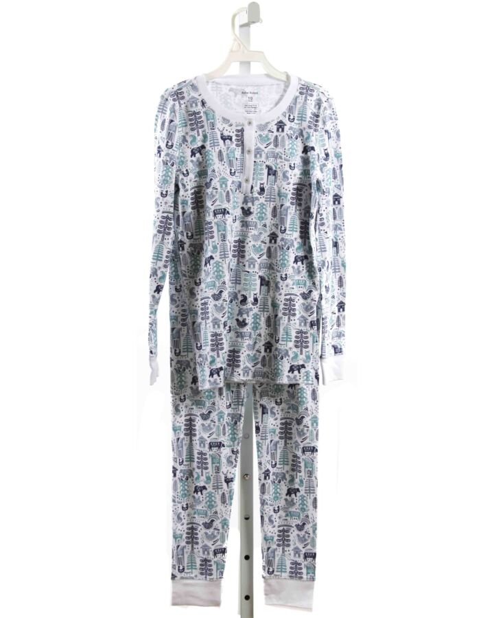 ROBERTA ROLLER RABBIT  BLUE  PRINT  LOUNGEWEAR