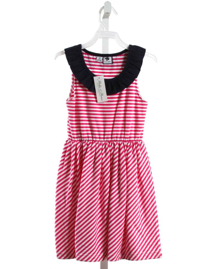 BUSY BEES  HOT PINK  STRIPED  KNIT DRESS