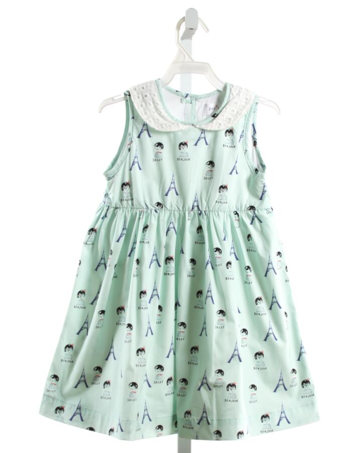 PETIT PEONY  AQUA    DRESS