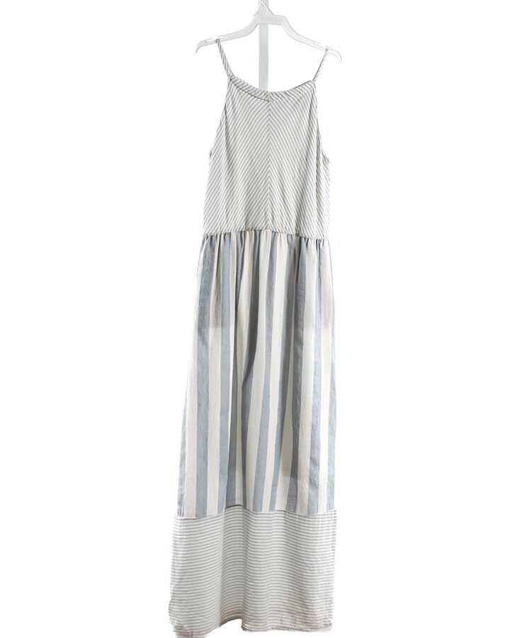 PAPER CRANE  GRAY  STRIPED  DRESS