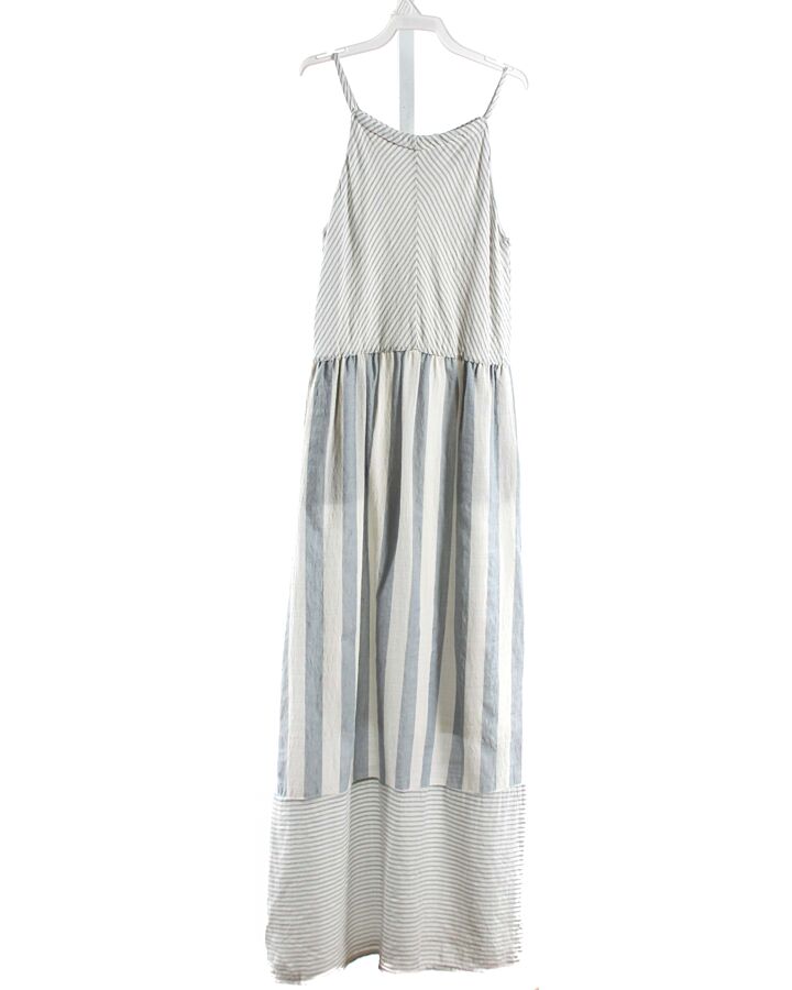 PAPER CRANE  GRAY  STRIPED  DRESS