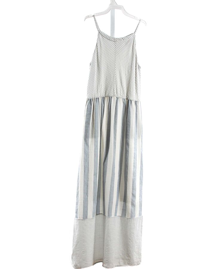 PAPER CRANE  GRAY  STRIPED  DRESS