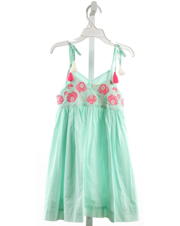 EVERBLOOM  MINT   EMBROIDERED DRESS