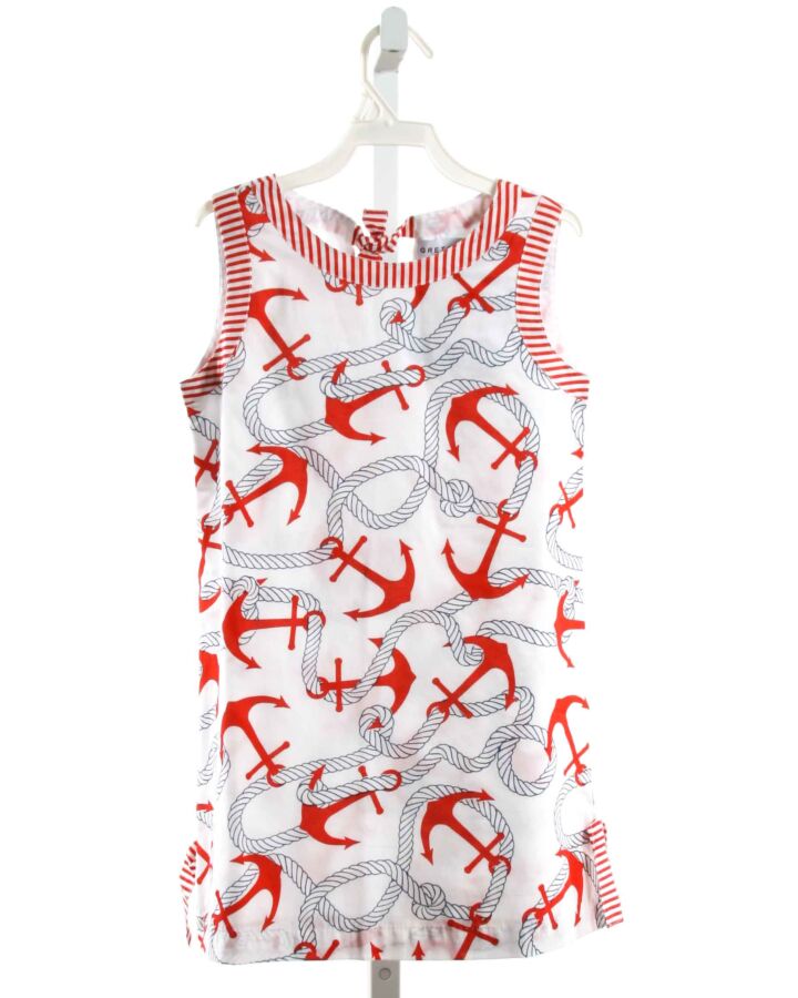 GRETCHEN SCOTT  RED  PRINT  DRESS