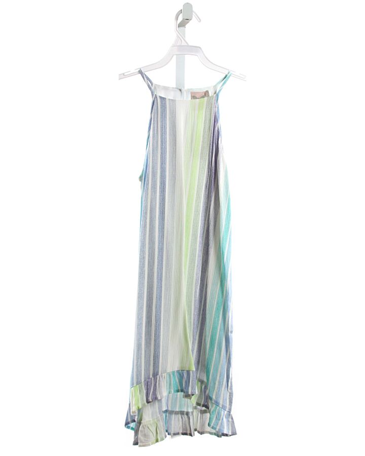 PAPER CRANE  MULTI-COLOR  STRIPED  DRESS