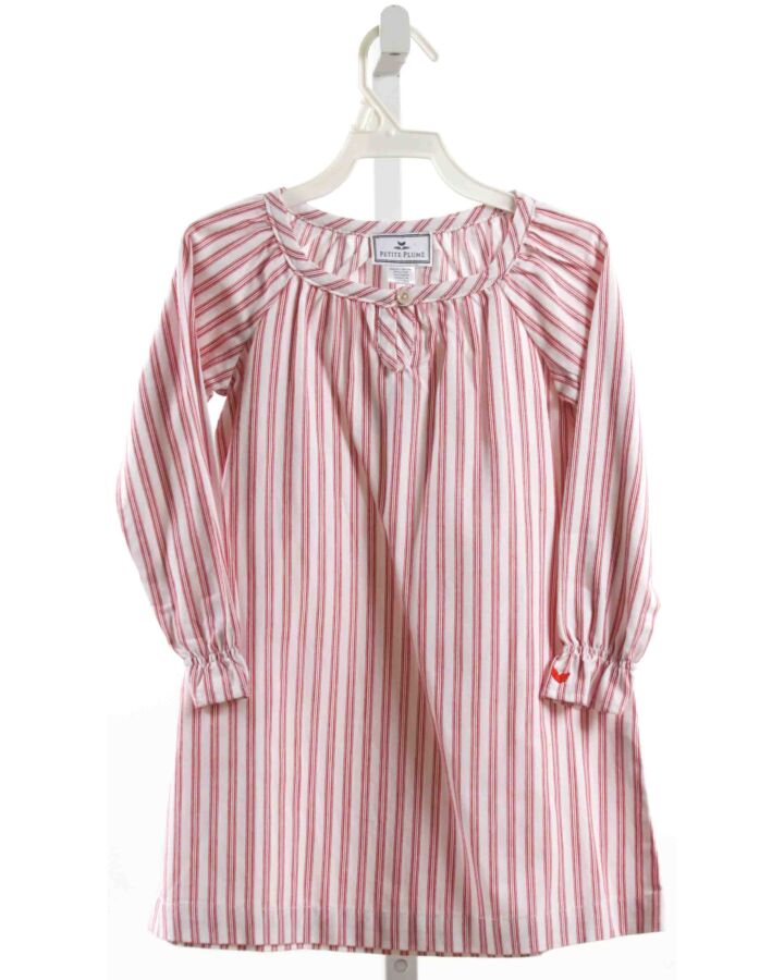 PETITE PLUME  RED  STRIPED  LOUNGEWEAR