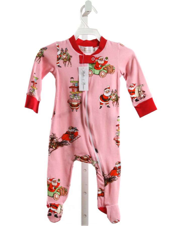 SAL & PIMENTA  HOT PINK  PRINT  LAYETTE