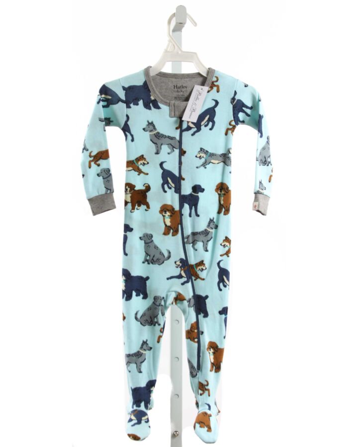 HATLEY  AQUA  PRINT  LAYETTE