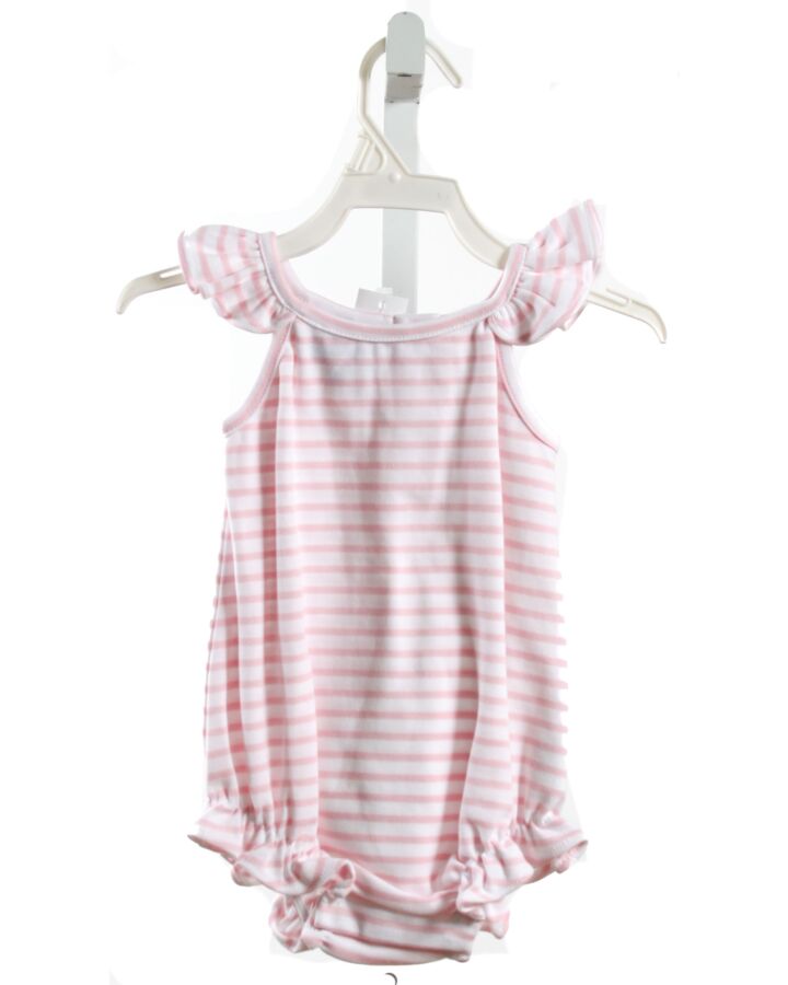 LITTLE ENGLISH  LT PINK  STRIPED  KNIT BUBBLE