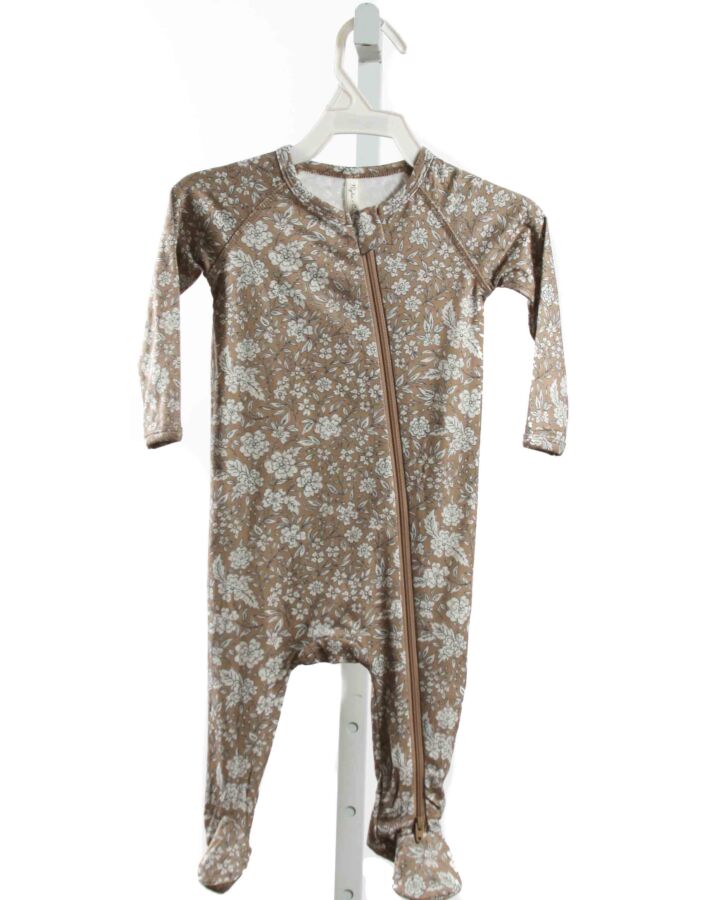 RYLEE & CRU  BROWN  FLORAL  LAYETTE