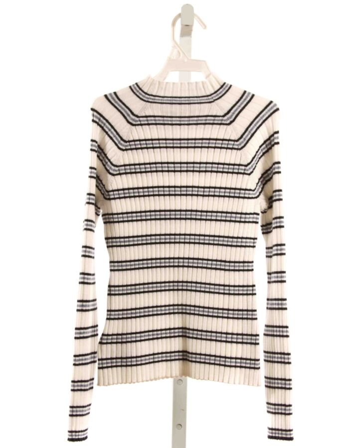 MAYORAL  BLUE  STRIPED  KNIT LS SHIRT