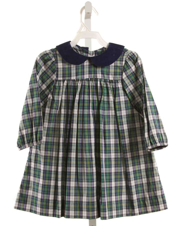 FUNTASIA TOO  GREEN  PLAID  DRESS