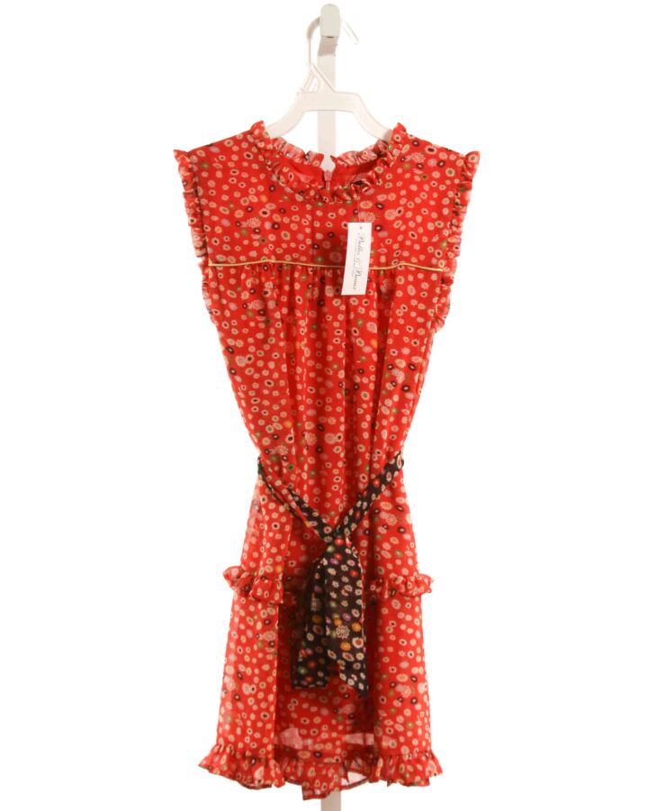 IMOGA  RED  FLORAL  DRESS