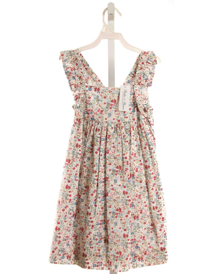 BUSY BEES  WHITE  FLORAL  DRESS