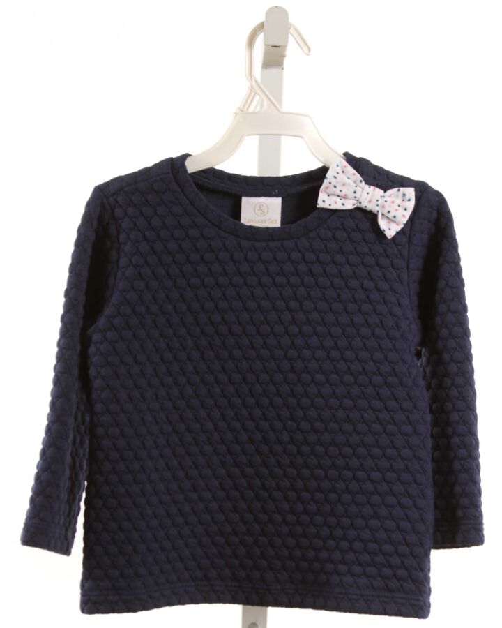 LULLABY SET  NAVY    SWEATER WITH BOW