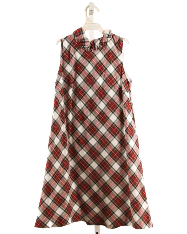 GABBY  RED  PLAID  DRESS