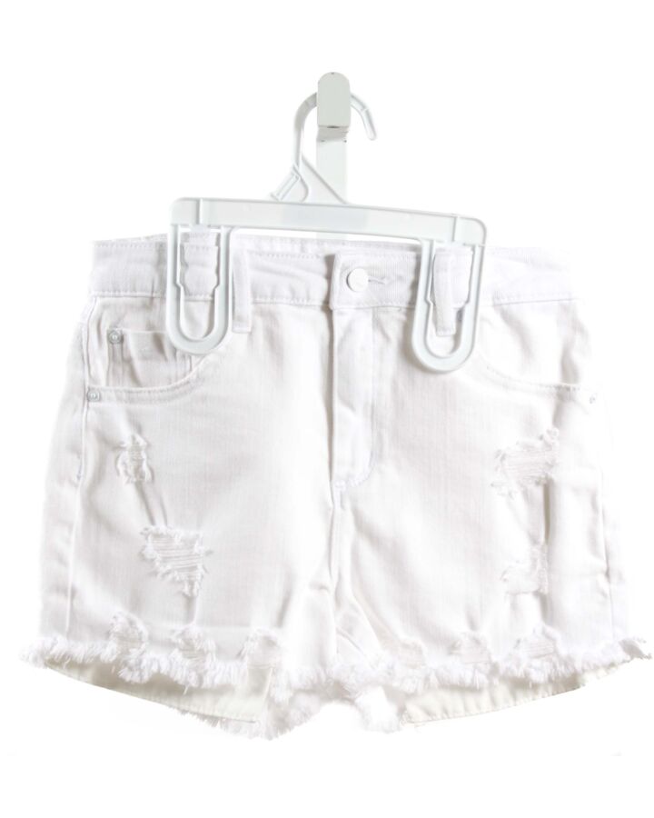 TRACTR  WHITE DENIM   SHORTS