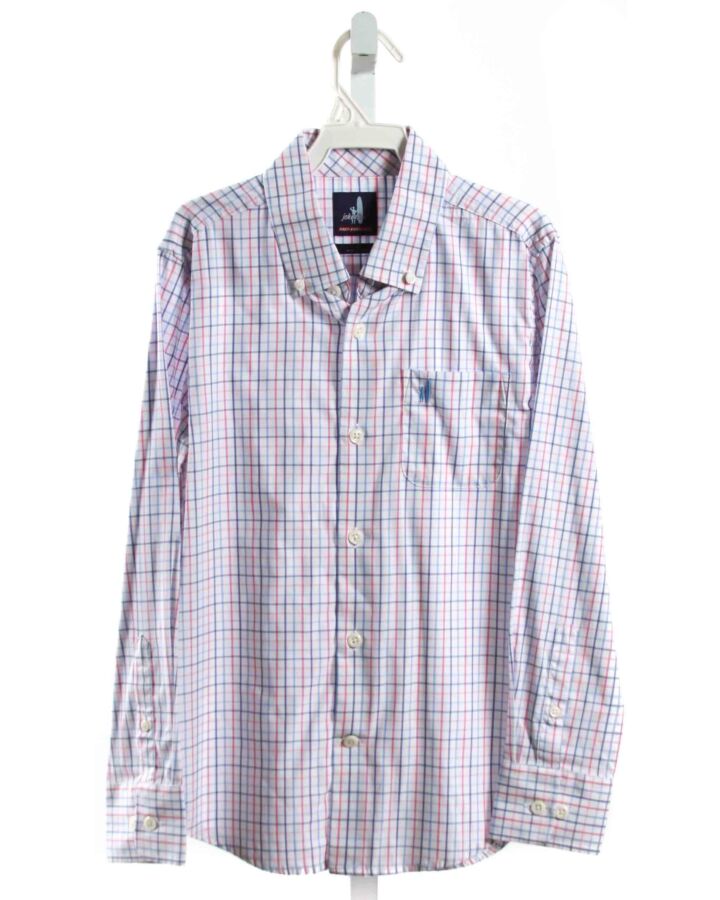 JOHNNIE-O  MULTI-COLOR  PLAID  DRESS SHIRT