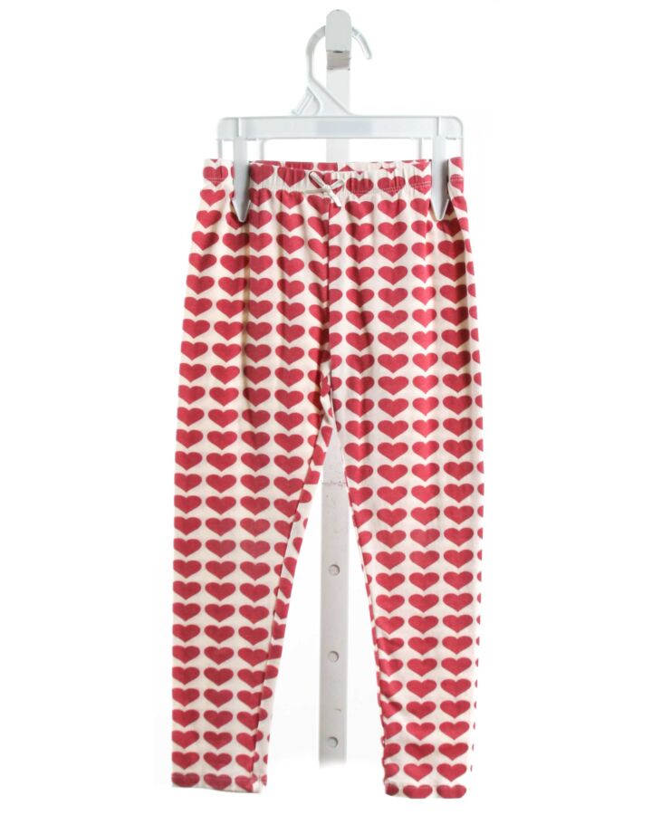 PINK CHICKEN  RED  PRINT  LEGGINGS