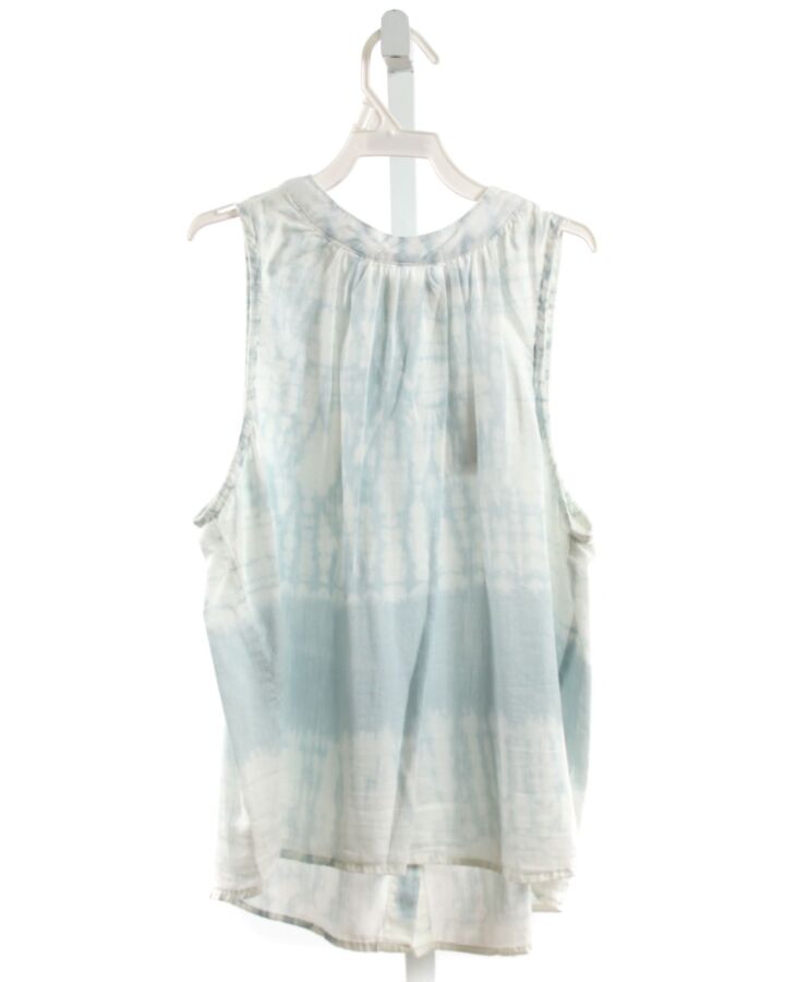 BELLA DAHL  LT BLUE    SLEEVELESS SHIRT