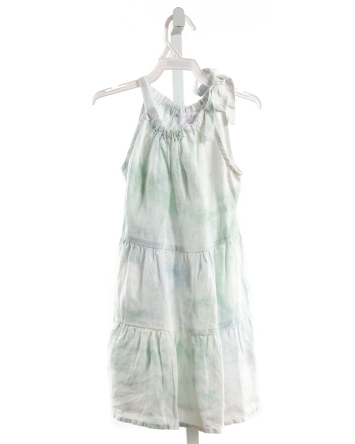 BELLA DAHL  LT BLUE LINEN   DRESS