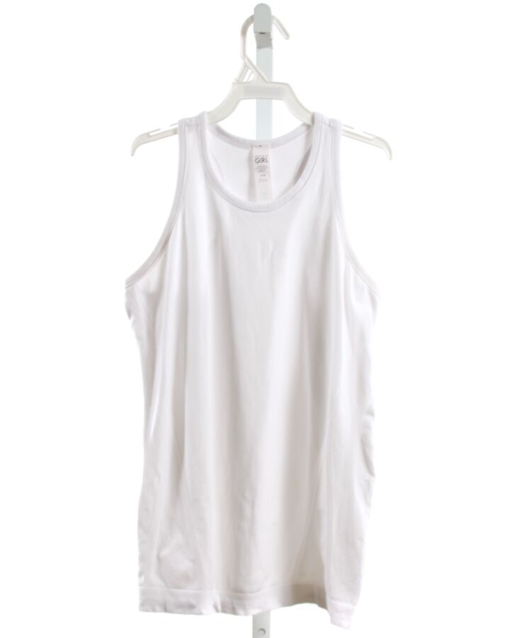 ATHLETA GIRL  WHITE    KNIT TANK