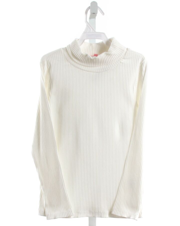 BISBY BY LITTLE ENGLISH  WHITE    KNIT LS SHIRT