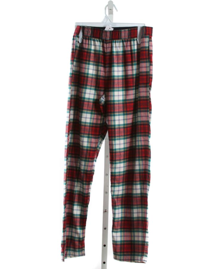 SOUTHERN TIDE  RED  PLAID  LOUNGEWEAR