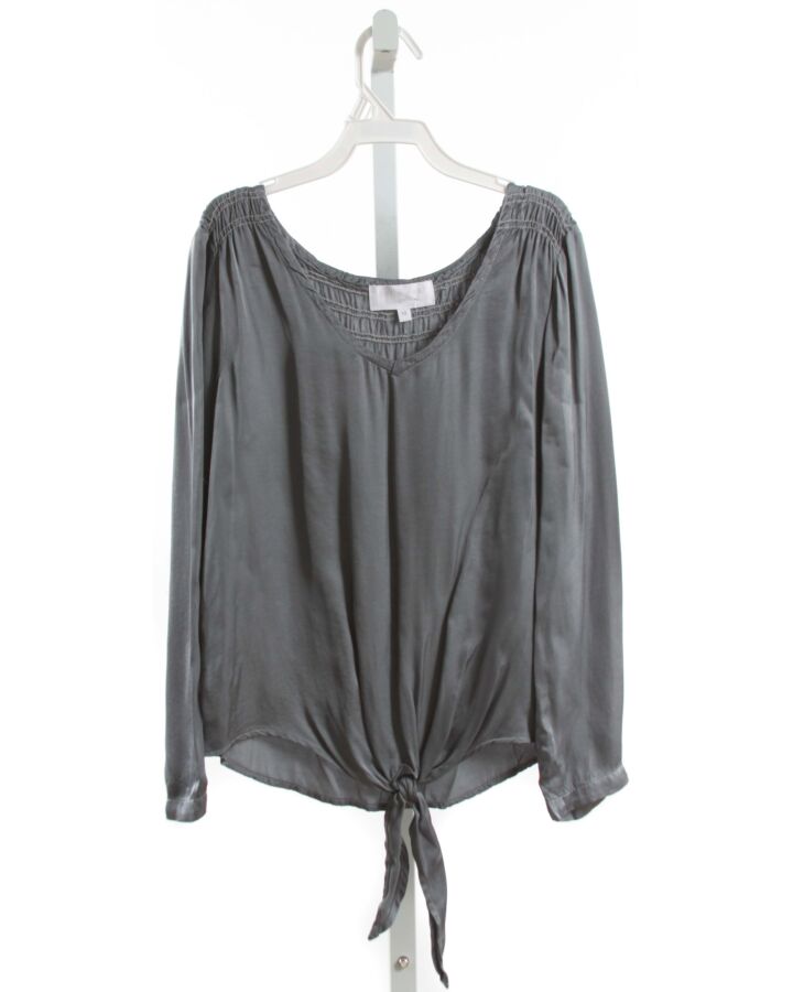 BELLA DAHL  GRAY    SHIRT-LS