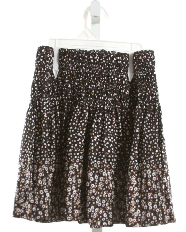 MAYORAL  BLACK  FLORAL  SKIRT