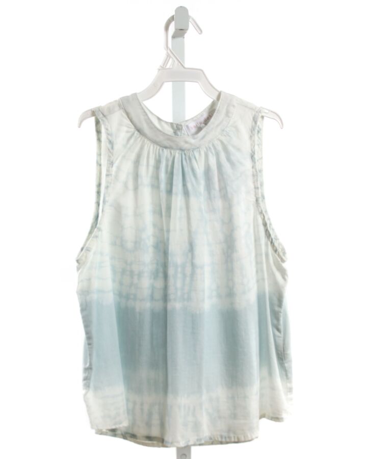 BELLA DAHL  LT BLUE    SLEEVELESS SHIRT