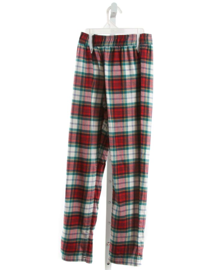 SOUTHERN TIDE  RED  PLAID  LOUNGEWEAR