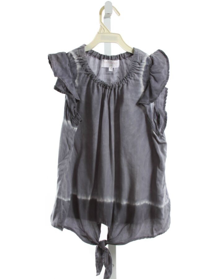 BELLA DAHL  GRAY    SLEEVELESS SHIRT