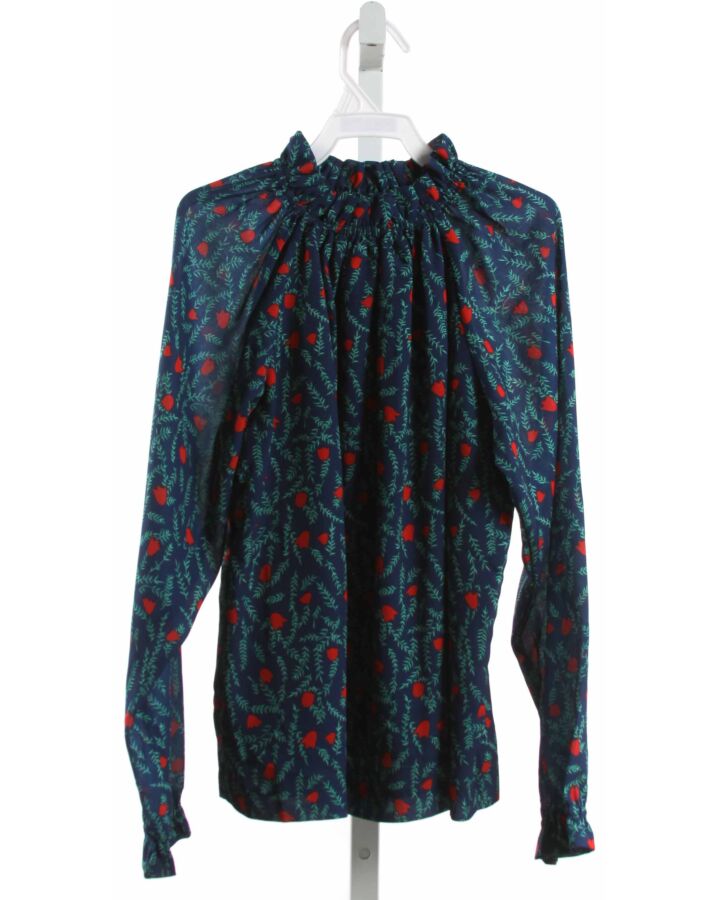 BISBY BY LITTLE ENGLISH  BLUE  FLORAL  SHIRT-LS