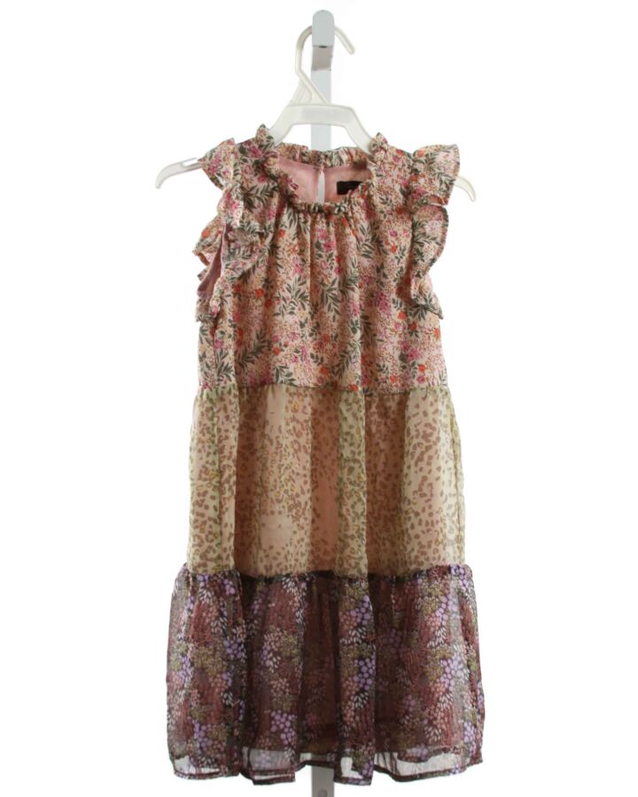 IMOGA  BROWN  FLORAL  DRESS