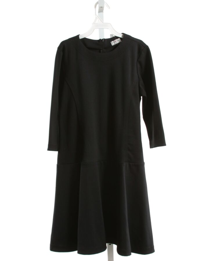 GABBY  BLACK    KNIT DRESS