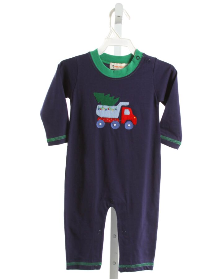 LUIGI  NAVY   APPLIQUED LAYETTE