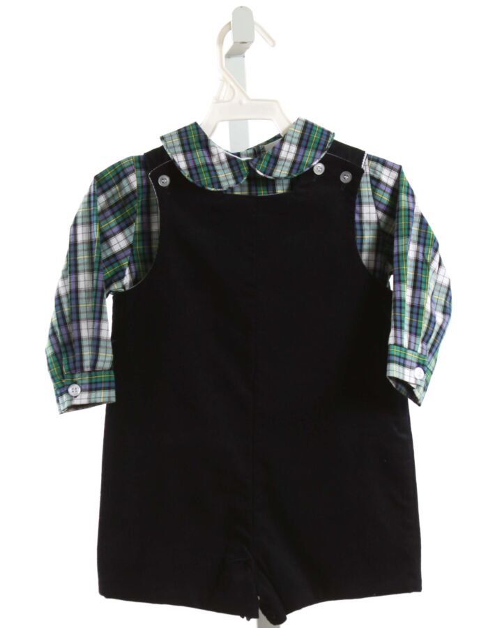 BAILEY BOYS  NAVY CORDUROY PLAID  DRESSY JON JON