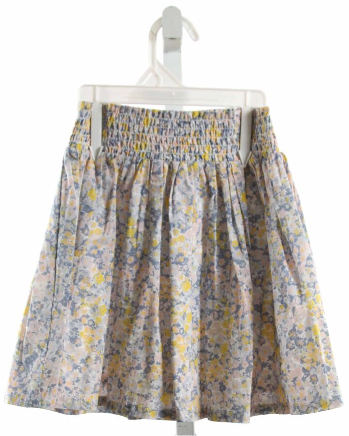 CREAMIE  YELLOW  FLORAL  SKIRT