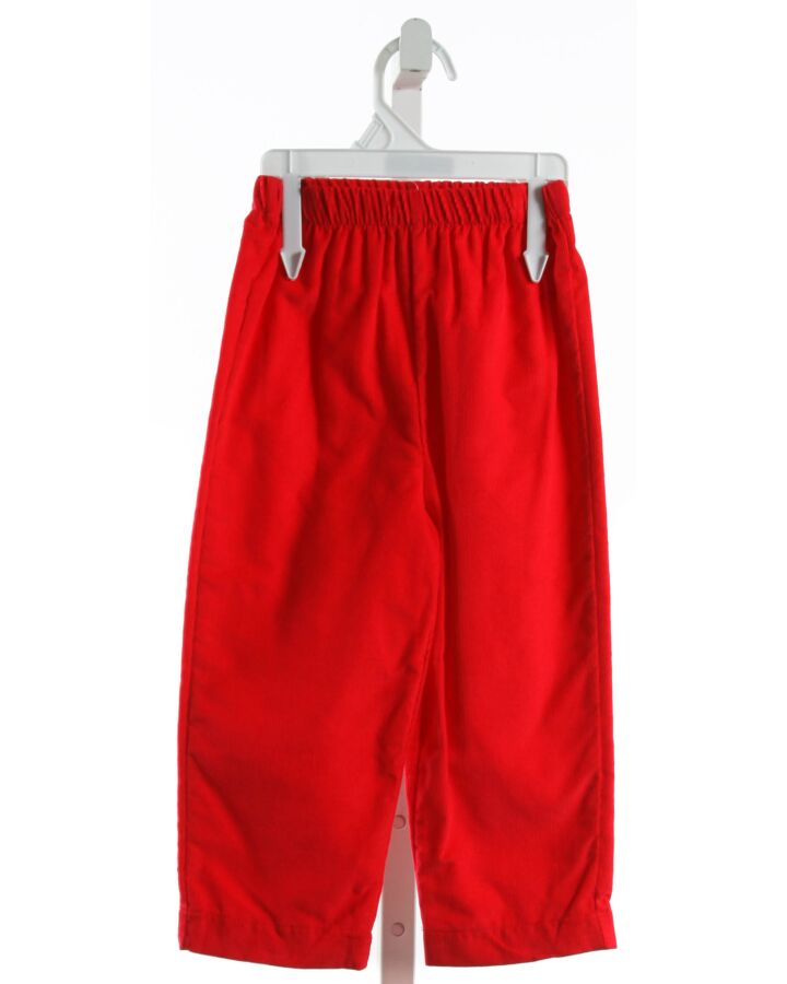 ANAVINI  RED CORDUROY   PANTS