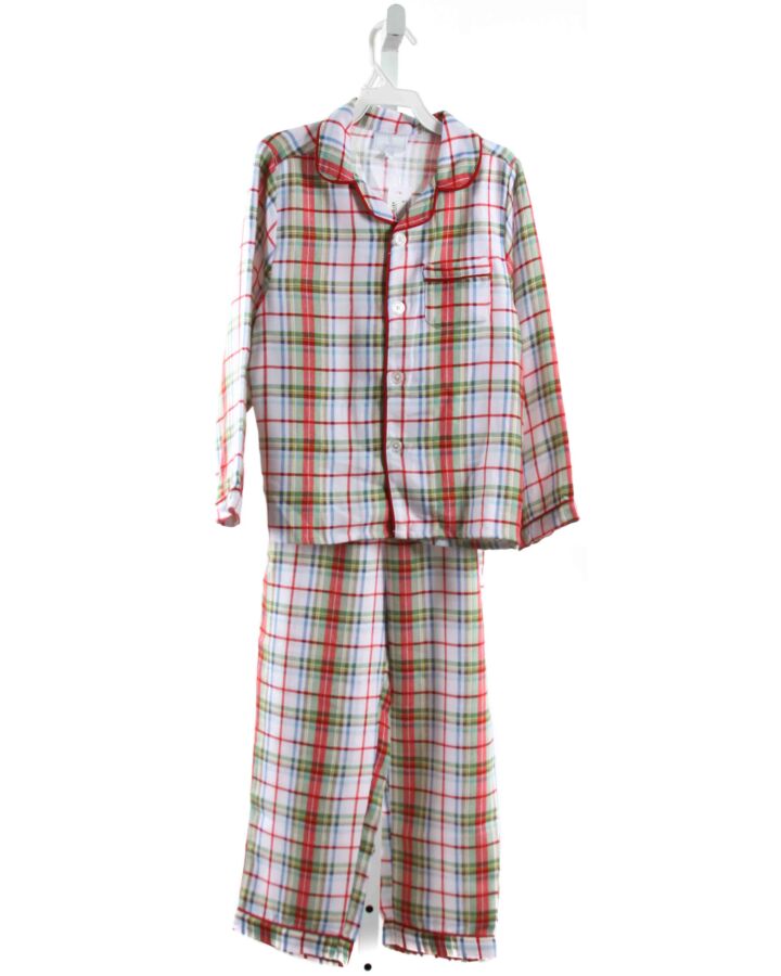 LITTLE ENGLISH  RED  PLAID  LOUNGEWEAR